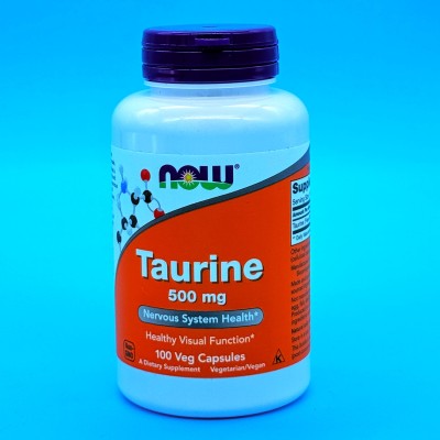 NOW Таурин 500 мг Taurine (100 капсул)