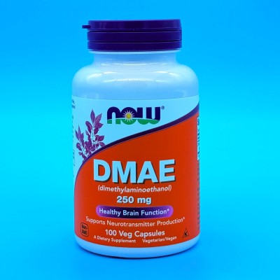 NOW Диметиламиноэтанол 250мг DMAE (100 капсул)