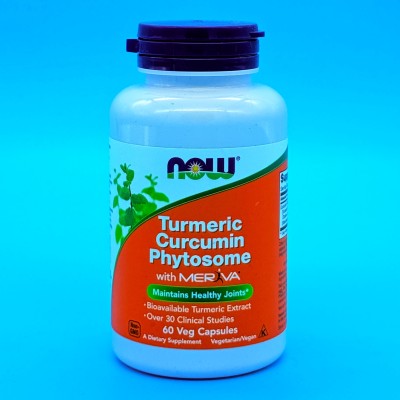 NOW Фитосома Куркумина Tumeric Curcumin Phytosome (60 капсул)