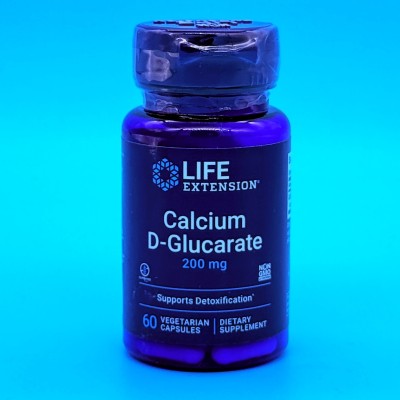 Life Extension D-Глюкарат Кальция 200мг Calcium D-Glukarate (60 капсул)
