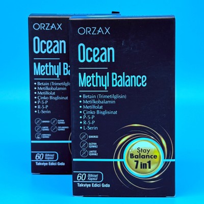 ORZAX Витаминно-Минеральный Комплекс Спортивный Ocean Methyl Balance (60 капcул)