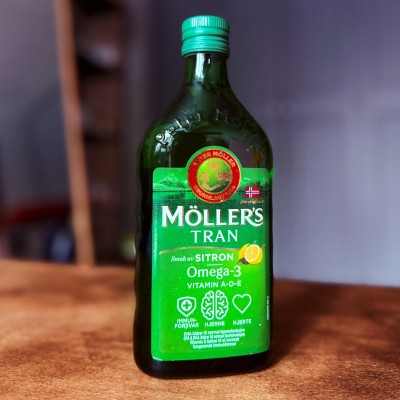 Mollers Kalanmaksaoljy Рыбий жир Омега-3 со вкусом Лимона (500 мл)