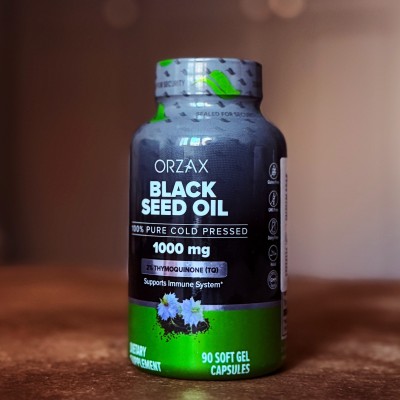 ORZAX Масло Черного Тмина Black Seed Oil (90 капсул)