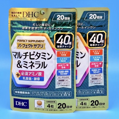 DHC Мультивитамины и Минералы Multivitamin & Mineral Perfect Supplement (80 таб)
