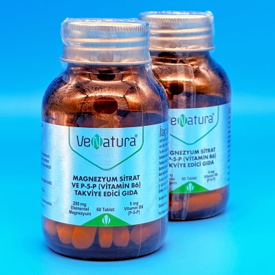 VeNatura Цитрат Магния П-5-П Magnezyum Sitrat P-5-P