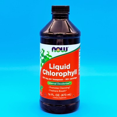 NOW Жидкий Хлорофилл Liquid Chlorophyl (473 мл)