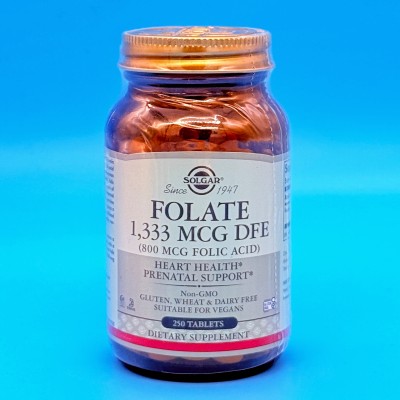 Solgar Фолат 1,333 мкг DFE Folate (250 таблеток)