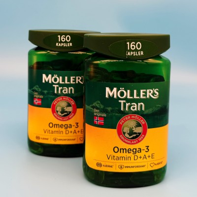 Moller`s Omega-3 D+A+E Молерс Омега-3