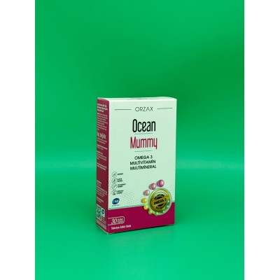 ORZAX Ocean Mummy мультивитаминный комплекс с Omega 3 для беременных (30 капсул)