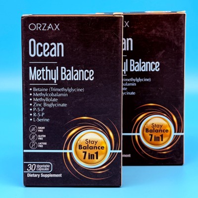 ORZAX Витаминно-Минеральный Комплекс Спортивный Ocean Methyl Balance (30 капcул)