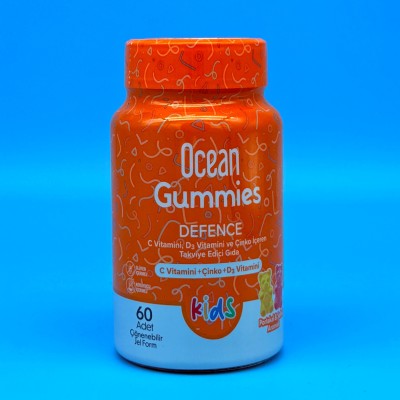 ORZAX Цинк+Д3+Витамин С Ocean Gummies Defence (60 желешек)