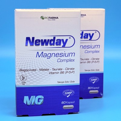 RC FARMA Комплекс Магния Newday Magnesium Complex (60 капсул)