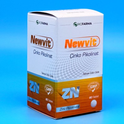 RC FARMA Пиколинат Цинка Newvit Cinko Pikolint (60 таблеток)