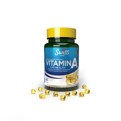 Swiss Витамин А 10000 МЕ Vitamin A (60 мягких капсул)