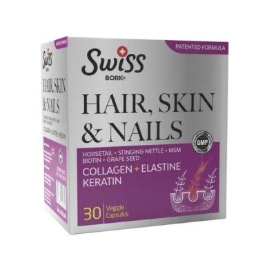 Swiss Hair, Skin & Nails (30 капсул)