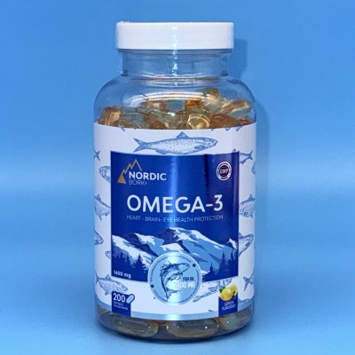 Swiss Омега-3 Nordic Bork Omega-3 (200 капсул)
