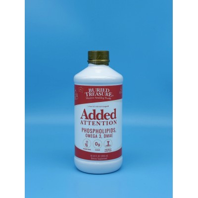 BURIED TREASURE Added attention PHOSPHOLIPIDS omega-3 DMAE