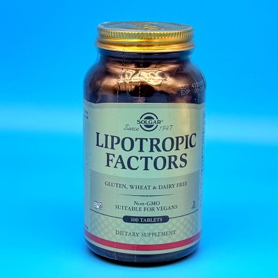 Solgar Липотропный Фактор Lipotropic Factors (100 таблеток)