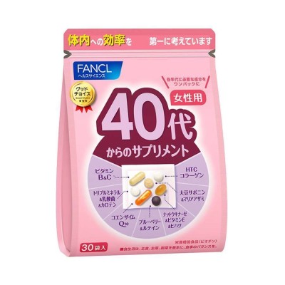 FANCL 40 Vitamin for women Комплекс витаминов для женщин 40+, 30 саше