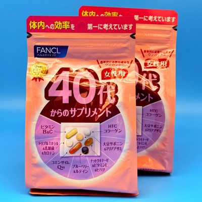 FANCL 40 Комплекс Витаминов для Женщин 40+ (30 саше)