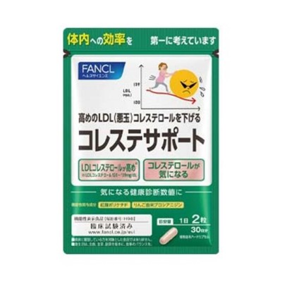 FANCL Choleste Support Комплекс для снижения и выведения холестерина, (60 шт)